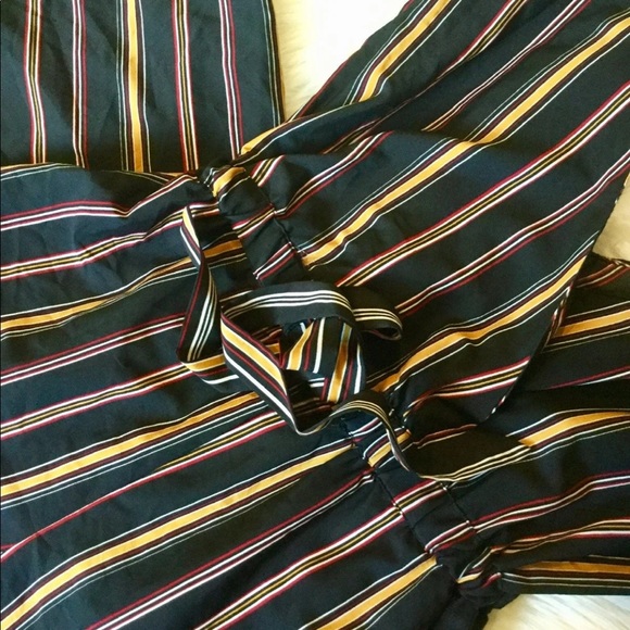 Black striped jumpsuit - Picture 5 of 8